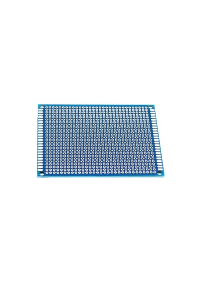 ROBİZ 7x9cm 26x31 Proto Pcb Pertenaks Prototip Deney Fr4 Delikli Plaket - 3
