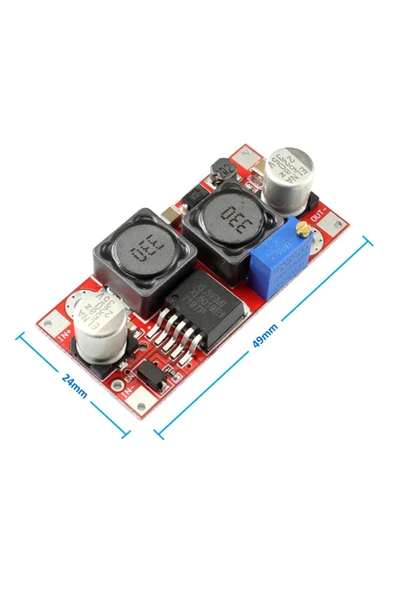 ROBİZ Xl6019 Ayarlı Güç Kaynağı Modülü 3a 30v Otomatik Ayarlanabilir Voltaj Yükseltici Düşürücü