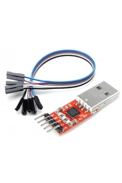 ROBİZ Cp2102 Usb To Rs232 Ttl Uart Çevirici Modül Seri Port Haberleşme