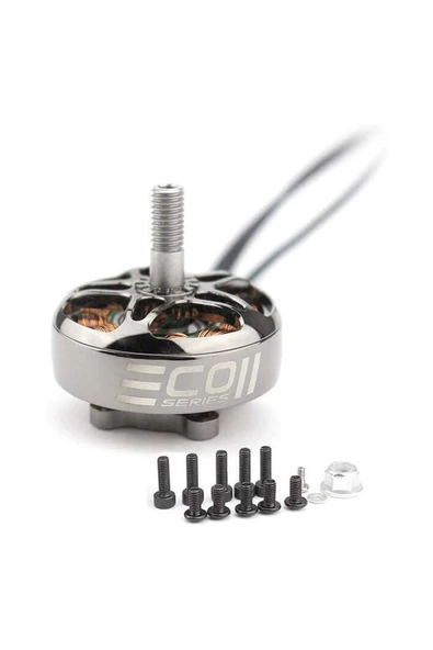 ROBİZ Emax ECO II 2207 2400KV Fırçasız Motor  Çelik Mil Model Uçak Rc Multicopter Quadcopter Drone Fpv - Resim 7
