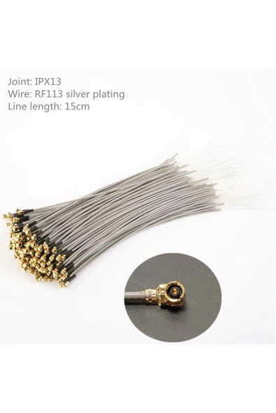 ROBİZ 2.4ghz 15cm Ipex Rf Kablo 50 Ohm 1.5dbi Ipex U.fl 2.4ghz Rf Alıcı Anten Kablosu Wifi Bluetooth Gsm - Resim 6