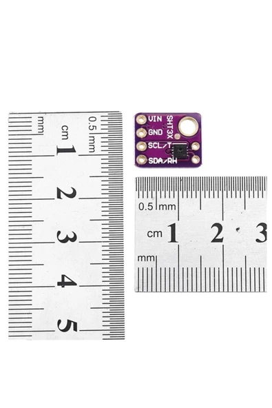 ROBİZ Sht30 Sıcaklık Isı Ve Nem Sensör Modülü -40c / 125c 0rh / 100rh Dijital Klima Termostat - Resim 8
