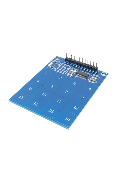 ROBİZ Ttp229 16 Buton Dokunmatik Sensör Modülü Kapasitif Dijital Tuş Algılayıcı Anahtar Keypad - 3