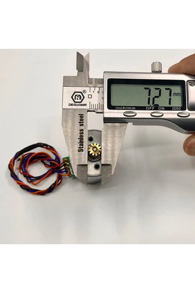 ROBİZ RP360-ST/15260 Dc Motor Robot Süpürge DC 12V DIY RC Oyuncak Model Araba Bot Helikopter Vakum Fan - Resim 5