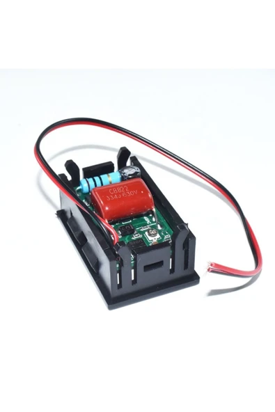 ROBİZ Alkatronik 0.56' Ac 70-500v Dijital Kırmızı Voltmetre Iki Telli Panel Tip 70v-500v Kırmızı Voltmetre - Resim 7