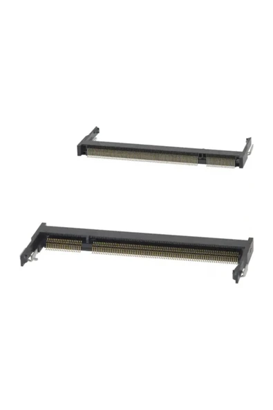 ROBİZ 1473006-1 Sodımm 200 Pin Konnektör Soket R/a Smd 2.5v Ddr Ddr2 - Resim 3