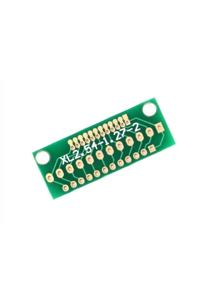 ROBİZ 12 Pin 1.27mm 2mm 2.54mm Çevirici Adaptör Pcb Kart Kablosuz Modül Jtag Lcd - Resim 5