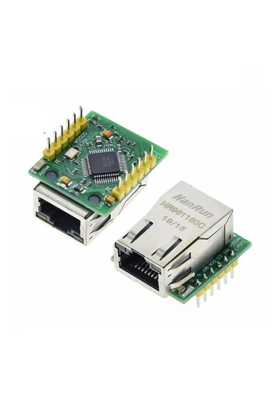 ROBİZ Wiznet W5500 Mini Ethernet Modül 3.3v Spı Tcp/ıp Udp Network Ağ Lan Haberleşme - Resim 5