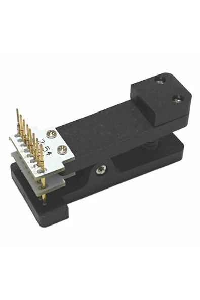 ROBA 8 Pin Programlama Aparatı 2.54mm Pogo Pin Yaylı Mandal Klips Seri Üretim Entegre Hızlı Prog. - Resim 5
