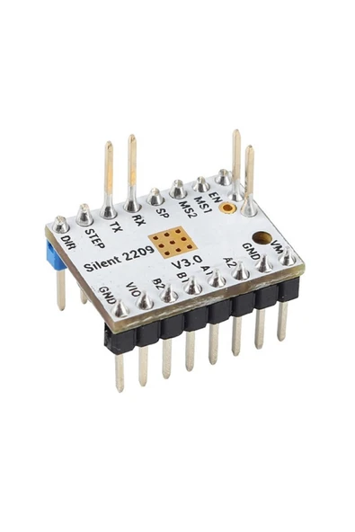 ROBİZ Mks Trinamic Tmc2209 V2.0 Step Motor Sürücü Soğutuculu Makerbase 1/256 Step 1.7a Cnc 3d Yazıcı - Resim 6