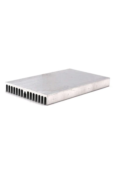 ROBİZ 6cm X 10cm X 1cm Alüminyum Metal Soğutucu Blok Radyatör Amfi Led Entegre Transistor Vga Ram Memory - Resim 6