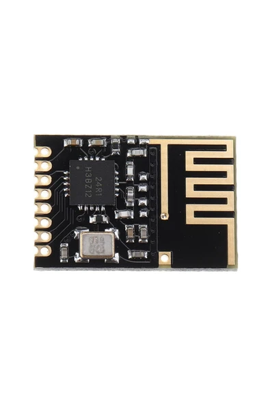 ROBİZ Mini Smd Nrf24l01 2.4ghz Rf Haberleşme Modülü Kablosuz Tranceiver - Resim 4