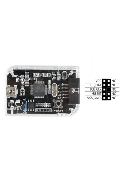 ROBİZ Nuvoton Nu-link Icp Programlayıcı Arm Cortex M0 M4 Nu Micro Emülatör Swd Uart Downloader - 6