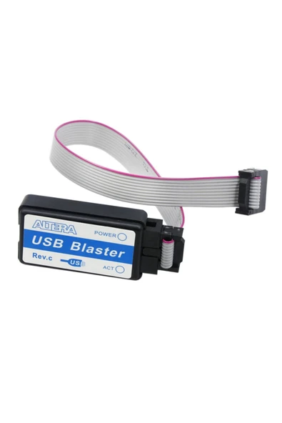 OEM Usb Blaster Fpga Cpld Programlayıcı Jtag Stratix Cyclone Acex Flex10k Max3000 Max7000 - Resim 3