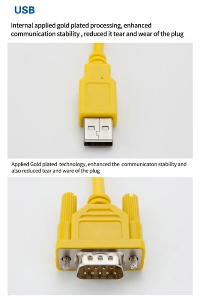 AMSAMOTION Usb-ppı S7 200 Plc Kablosu S7-200 Serisi Programlama Step 7 Micro Win Endüstriyel Otomasyon - Resim 6