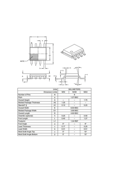 MICROCHIP Pıc12f675-ı/sn So8 8 Bit 20mhz Mcu Entegre Ic 12f675 Smd Soıc-8 - 4