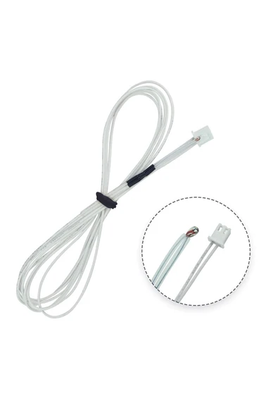 ROBİZ 100cm Kablolu 100k Ntc Cam Termistör Sıcaklık Sensörü 3d Yazıcı ürün görseli