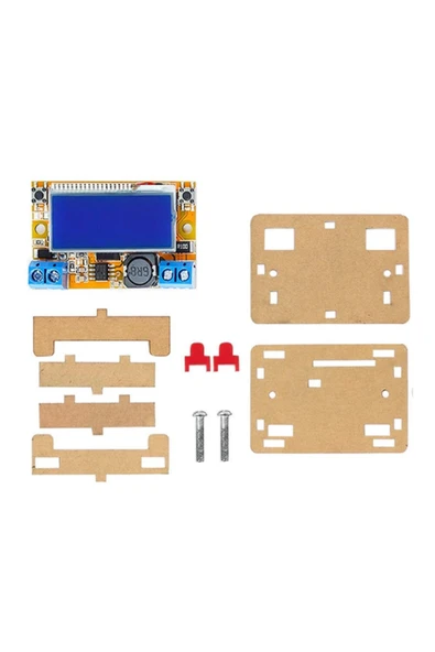 ROBİZ 3a Ayarlanabilir Voltaj Düşürücü Modül Ekranlı Ayarlı Güç Kaynağı - Resim 3