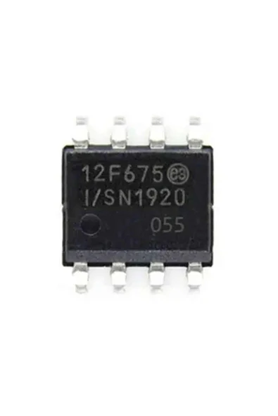 MICROCHIP Pıc12f675-ı/sn So8 8 Bit 20mhz Mcu Entegre Ic 12f675 Smd Soıc-8