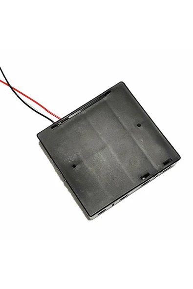 ROBİZ 18650 2 Tel 4lü Pil Kutusu Paralel 4 Adet 3.7v Paralel Lityum Lion Batarya Yuvası Mobil Güç Kaynağı - Resim 8