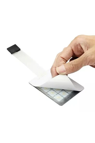 ROBİZ 4 X 4 Matrix Membran Keypad 16 Buton Tuş Takımı Keyboard Klavye Alarm Şifre Kilit - Resim 6