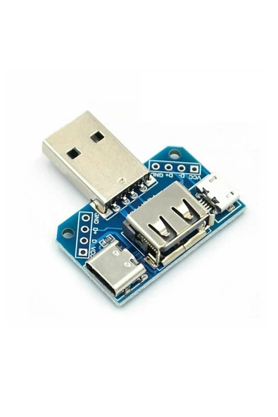 ROBİZ Usb Soket Çevirici Kart Usb Type C Micro Usb Erkek Dişi Usb Cep Telefonu Elektronik Cihaz Usb Port - Resim 6