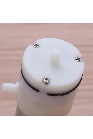 ROBİZ 12V Mini Hava Pompası 60KPa 2.8l/dakika Vakum Akvaryum Medikal Hava Tankı Gaz Motor Havalandırma - 6