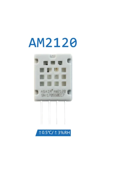 ROBİZ Am2120 Sıcaklık Ve Nem Ölçme Sensör Modülü ürün görseli