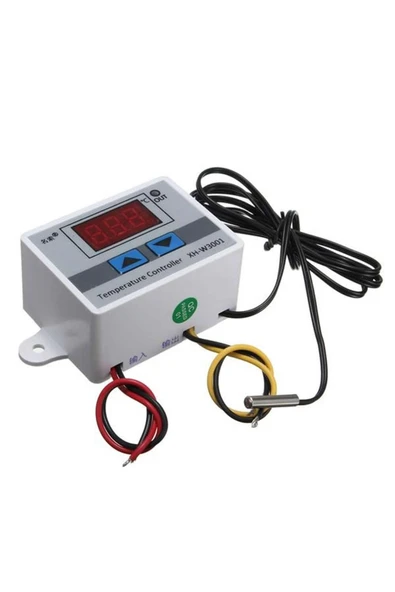 ROBİZ Xh-w3001 Ac 220v Dijital Termostat Kuluçka Pet Akvaryum Isıtıcı Soğutucu Kazan Dondurucu Buzdolabı - Resim 4