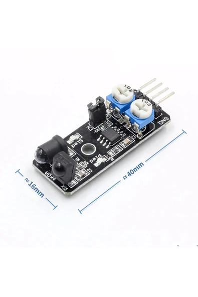ROBİZ Ky-032 4 Pin Ir Kızılötesi Engel Algılama Sensörü Infrared Yakınlık Mesafe Renk Ölçme Robot - Resim 2