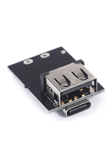 ROBİZ 5v 2a Usb Çıkış Powerbank Devresi Type C Usb Giriş Lityum Lion 18650 Pil Şarj Koruma Mobil - Resim 3