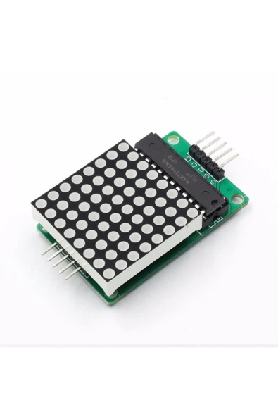 ROBİZ Max7219 Nokta Led Matris Modül Dot Matrix 5v Ortak Katot 8x8 64 Nokta Led Ekran Saat - 2