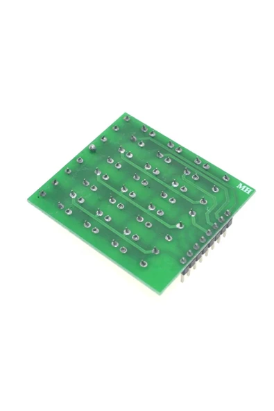 ROBİZ 4 X 4 Matrix Keyboard Keypad 16 Buton Tuş Takımı Keyboard Klavye Alarm Şifre Kilit Güvenlik - Resim 7