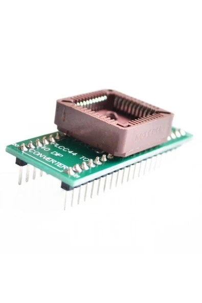 ROBİZ Plcc44 To Dıp40 Çevirici Adaptör Eeprom Entegre Programlayıcı - Resim 8