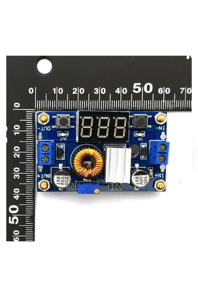 areacollection Xl4015 Voltmetreli 5a Voltaj Düşürücü Ayarlanabilir Güç Kaynağı Uyumlu - Resim 3