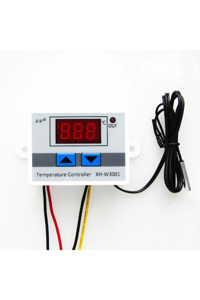 ROBİZ Xh-w3001 Ac 220v Dijital Termostat Kuluçka Pet Akvaryum Isıtıcı Soğutucu Kazan Dondurucu Buzdolabı