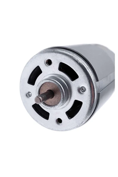 ROBİZ Rs555 Dc Motor 12v 7500rpm Yüksek Hız Tork Matkap Torna Cnc Router Motor Dairesel - Resim 6