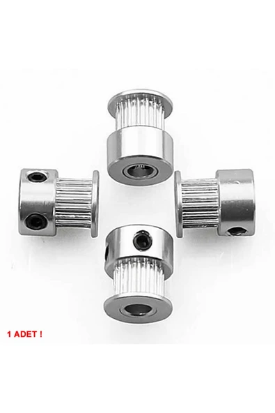 ROBİZ Gt2 16 Diş Alüminyum Kasnak 5mm Delik Çapı 6mm Kayış Zamanlayıcı Doğrusal Haraket Pozisyonlayıcı - Resim 5