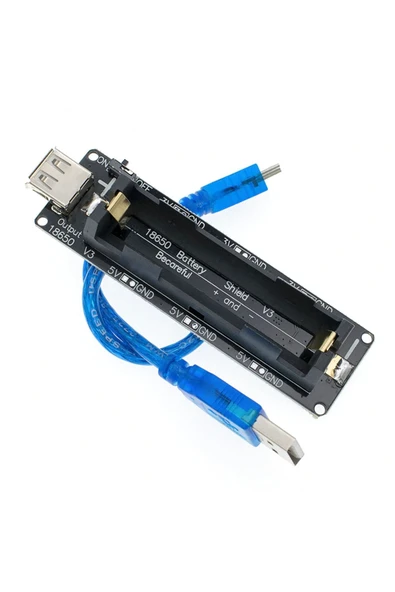 ROBİZ 18650 Pil Şarj Kartı V3 Lion Lityum Batarya Güç Kaynağı Powerbank ürün görseli