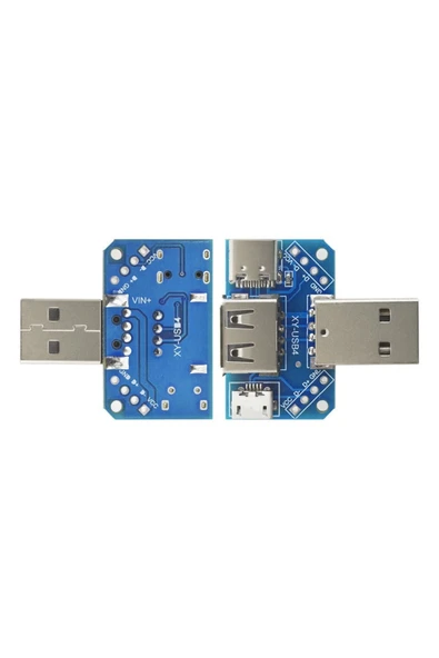 ROBİZ Usb Soket Çevirici Kart Usb Type C Micro Usb Erkek Dişi Usb Cep Telefonu Elektronik Cihaz Usb Port - Resim 2