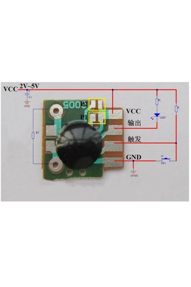 ROBİZ C005 Zaman Gecikme Modülü 2 Saniye 1000 Saat Arası Ayarlanabilir - Resim 3