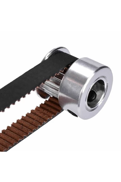 ROBİZ Gt2 16 Diş Alüminyum Kasnak 5mm Delik Çapı 6mm Kayış Zamanlayıcı Doğrusal Haraket Pozisyonlayıcı - Resim 2