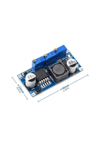 ROBİZ Lm2596 Acav Pil Şarj Modülü Voltaj Düşürücü Güç Kaynağı Ayarlanabilir Akım Pil Sarj Led Sürücü