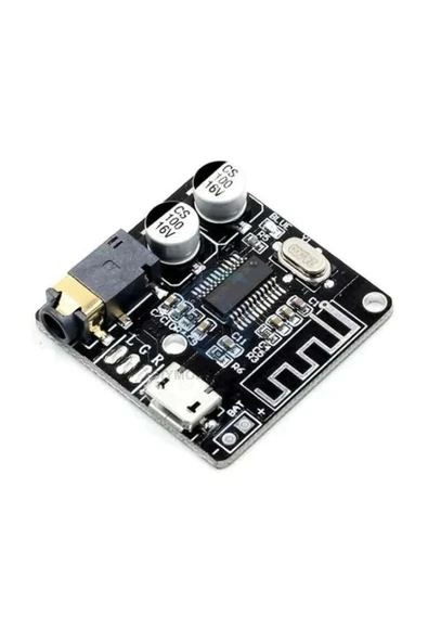 ROBİZ Vhm-314 Micro Usb Bluetooth Kablosuz Ses Mp3 Modül Amfi Müzik Çalma Kartı Dc 5v Lityum Pil - Resim 3