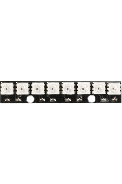 ROBİZ 8 Bit Neopixel Ws2812b 5050 Rgb Led Modü Adreslenebilir Stick - Resim 5