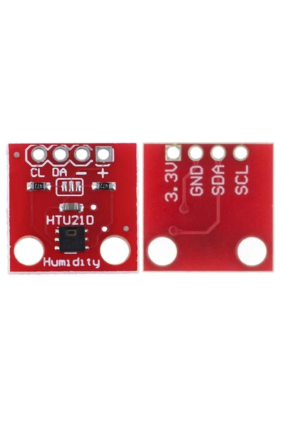 ROBİZ Htu21 3.3v Sıcaklık Ve Nem Sensör Modülü Iıc I2c Yüksek Hassasiyet Iıc Dijital Nem Sensörü Klima - 4