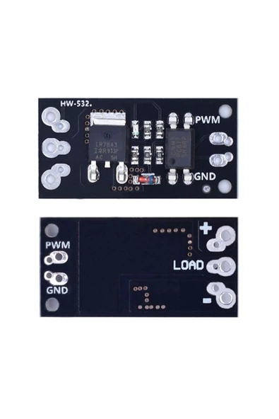 ROBİZ Lr7843 Mosfet Sürücü Modül Optokuplör Izolasyon 30v 110a 140w Pwm Hız Kontrol Motor Selenoid Valf - Resim 2