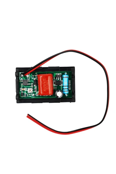 ROBİZ Alkatronik 0.56' Ac 70-500v Dijital Kırmızı Voltmetre Iki Telli Panel Tip 70v-500v Kırmızı Voltmetre - Resim 3