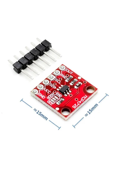 ROBİZ Mcp4725 I2c Dijital To Analog Çevirici Dac Modülü Iıc Haberleşme 12 Bit