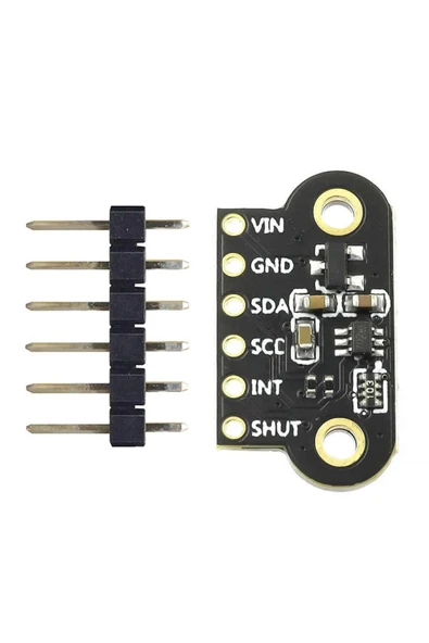 ROBİZ Tof200c Vl53l0x 2 Metre Lazer Mesafe Sensör Modülü Optik Filtre Kapak 200cm - Resim 7